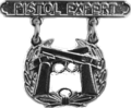 USMC Pistol Expert badge.png