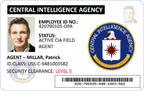 Patrick Millar CIA ID